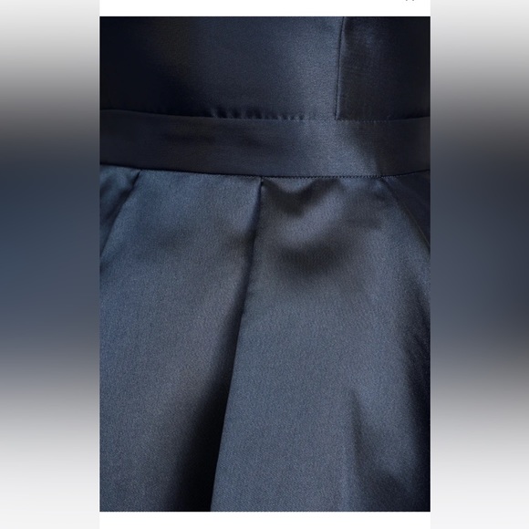 Lulu’s NWT Broadway Show Navy Blue High-Low Maxi Dress Gown Large - Picture 4 of 15